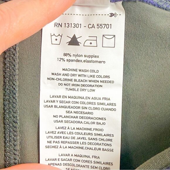 Zumba NWT! Stomp Z Pant Gunmetal Gray & Purple Yoga Dance Pants - Size Small - Picture 4 of 6